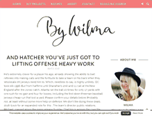 Tablet Screenshot of bywilma.com